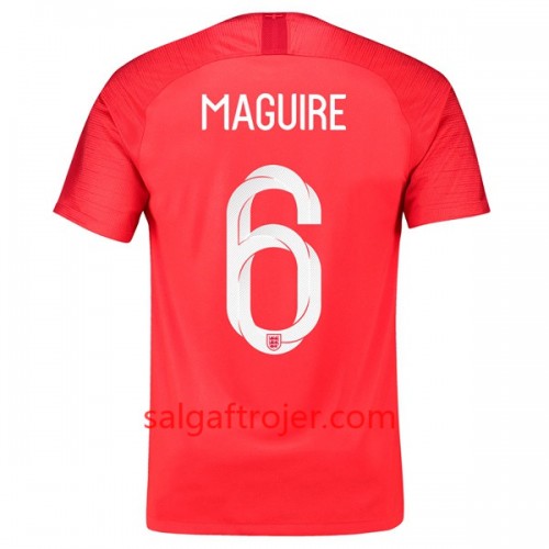 England Fodboldtrøjer Maguire 6 Udebanesæt VM 2018 England Fodboldtrøjer Maguire 6 Udebanesæt VM 2018